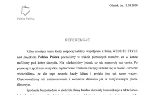 Rekomendacja - strona www: Polska Poleca